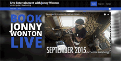 Desktop Screenshot of jonnywonton.com